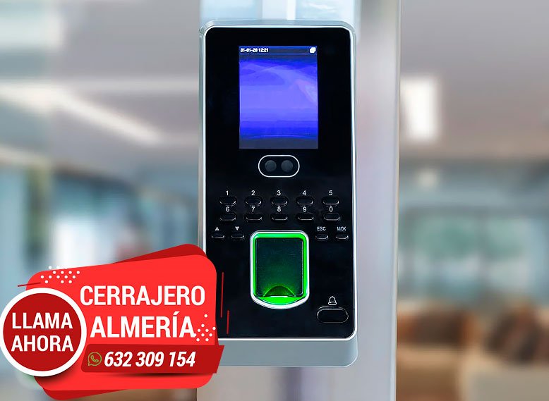 Cerrajero Almería para control de accesos y sistemas de seguridad para empresas.